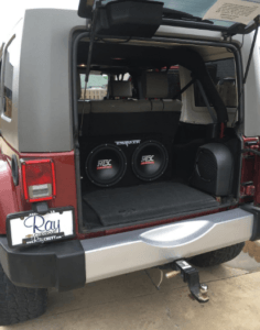 These MTX 12in Subwoofers Fit Perfectly in a Cars Trunk.